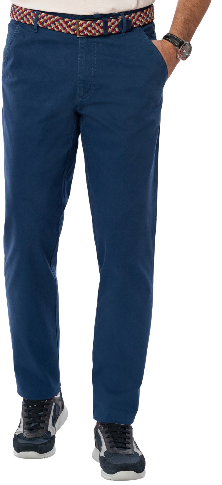 Suprax Herren Freizeithose mit Gürtel