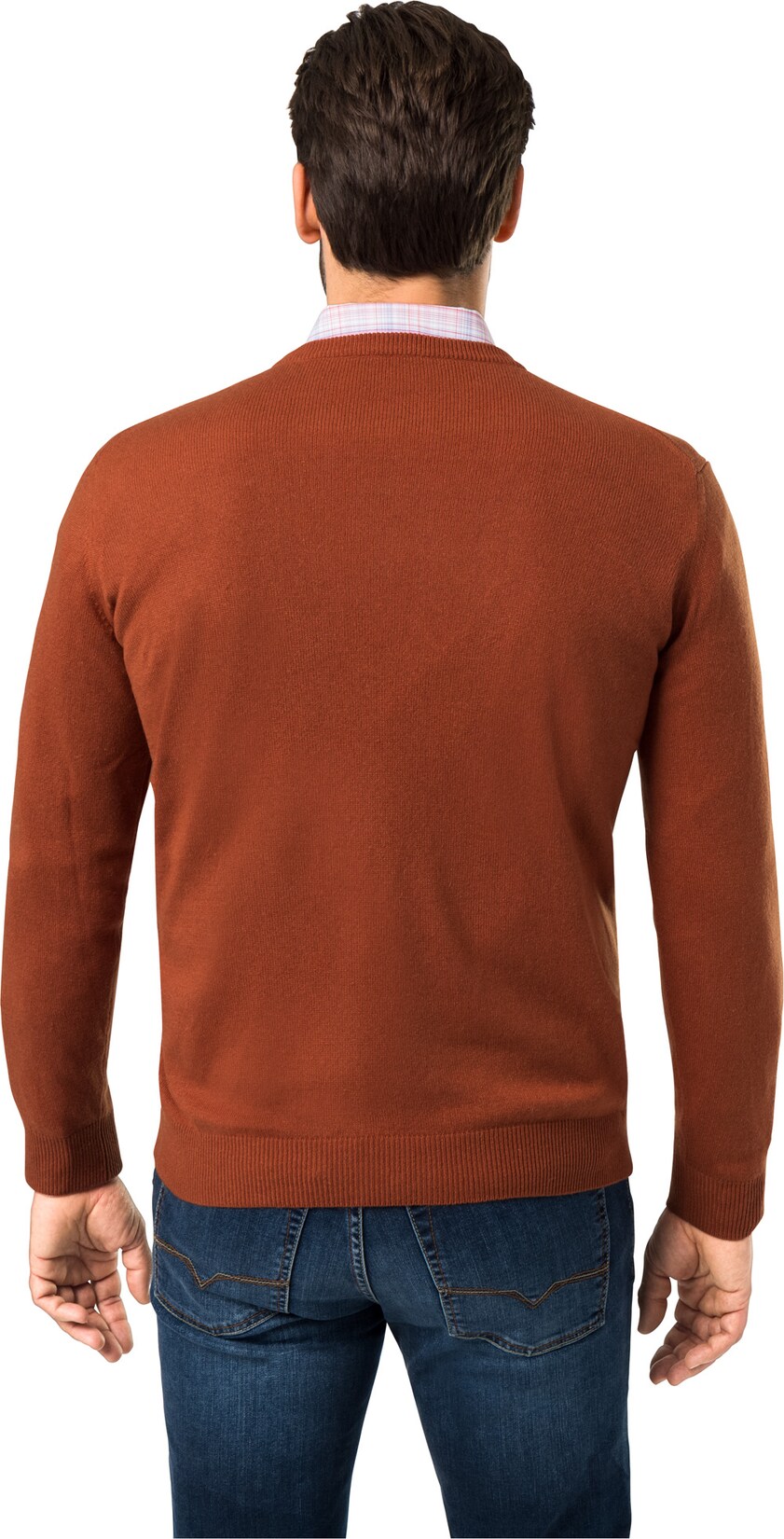 Royal Spencer Herrenpullover Kaschmir-Seide Rundhals