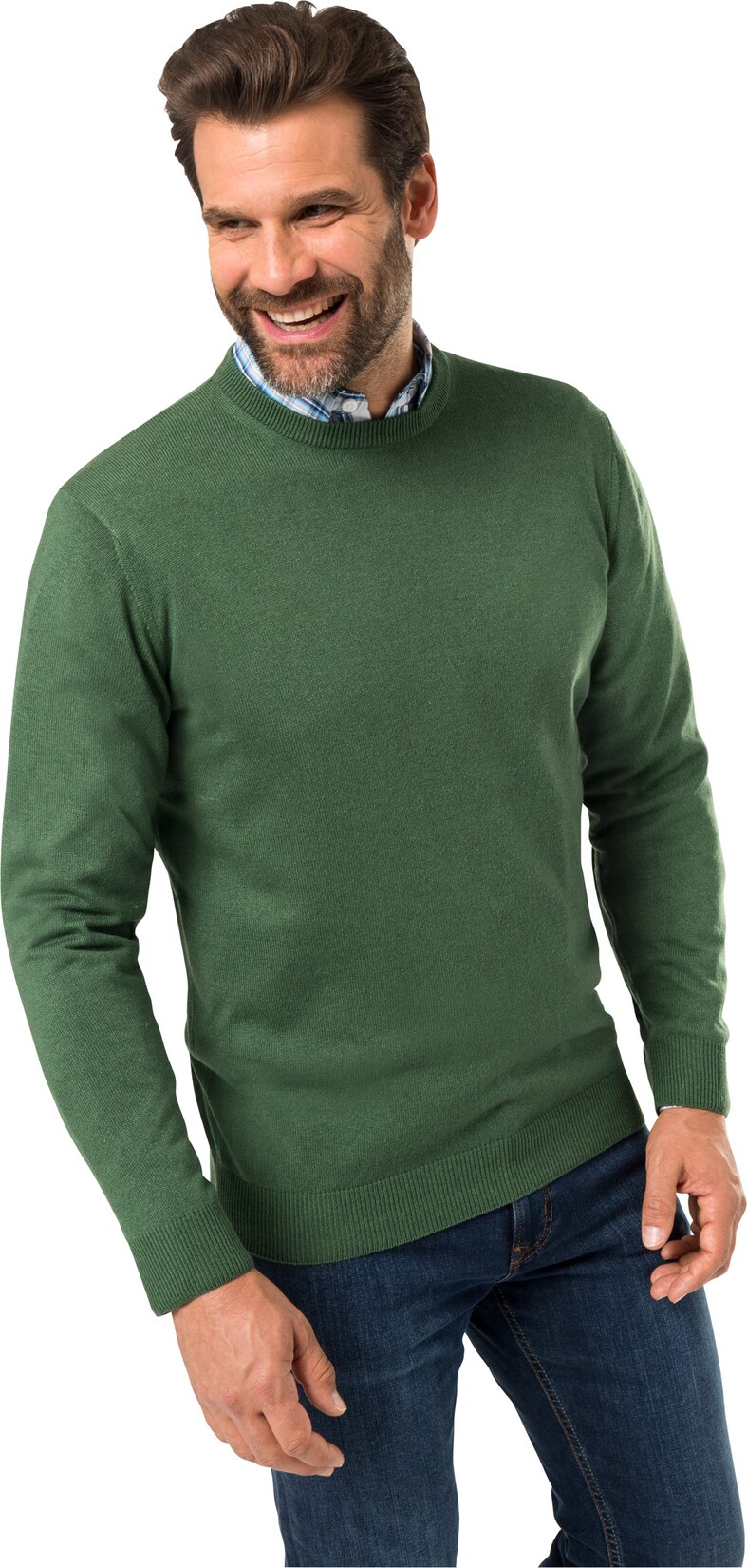 Royal Spencer Herrenpullover Kaschmir-Seide Rundhals