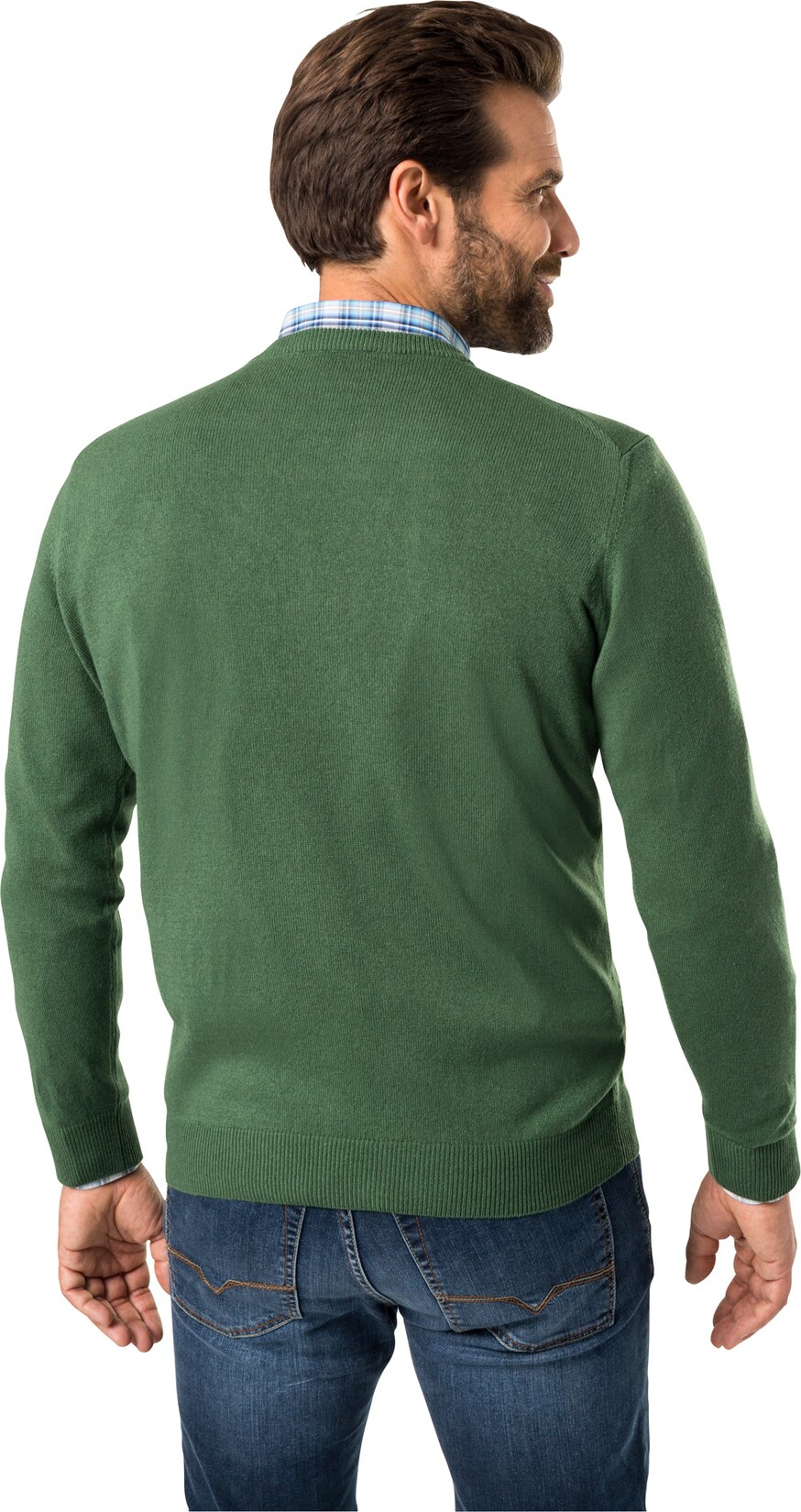 Royal Spencer Herrenpullover Kaschmir-Seide Rundhals
