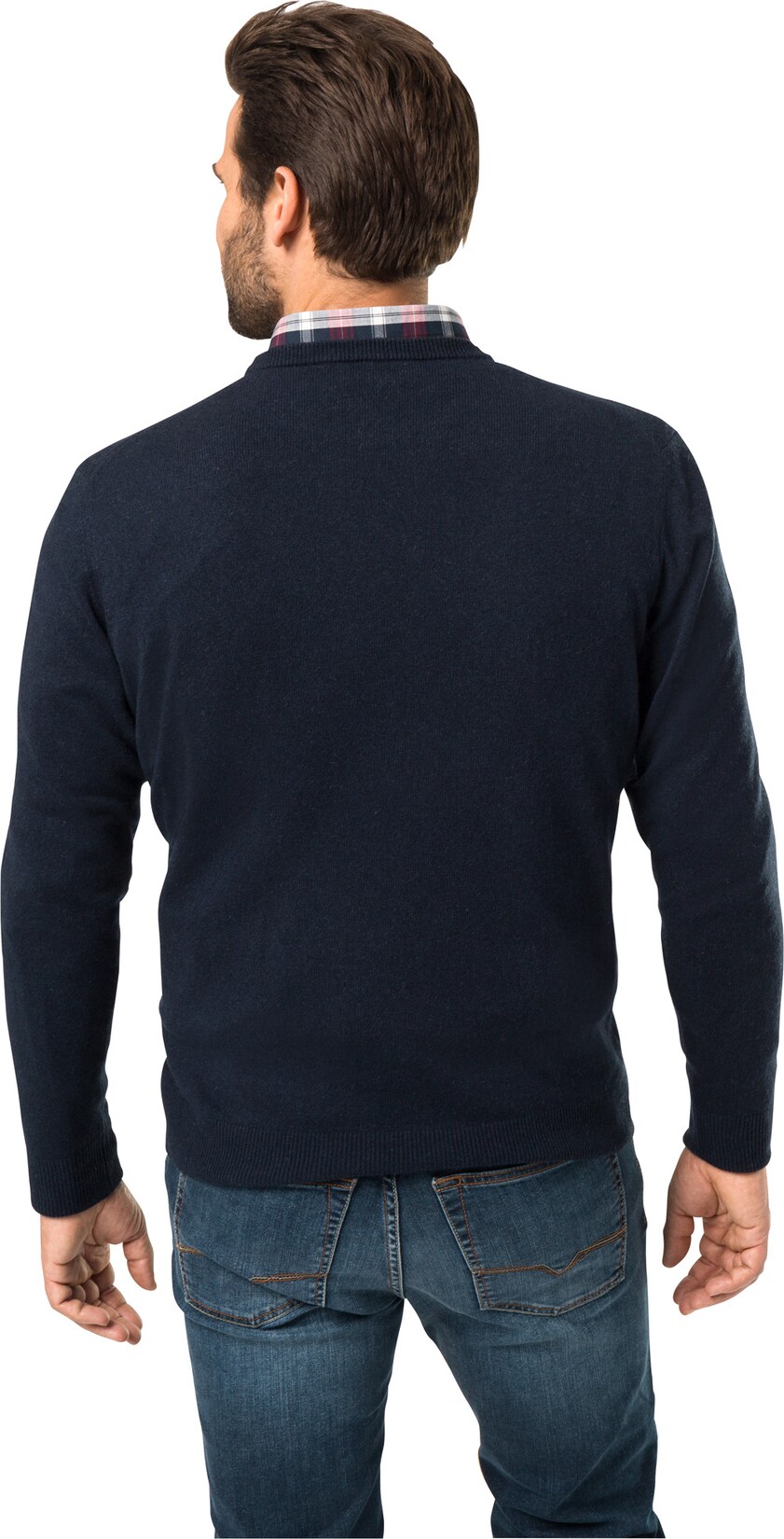 Royal Spencer Herrenpullover Kaschmir-Seide Rundhals