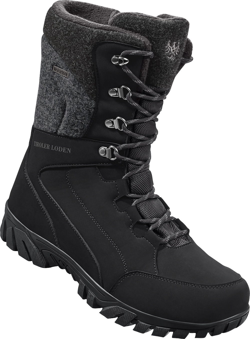 Tiroler Loden Thermostiefel mit Rei&szlig;verschluss unisex - Bild 1