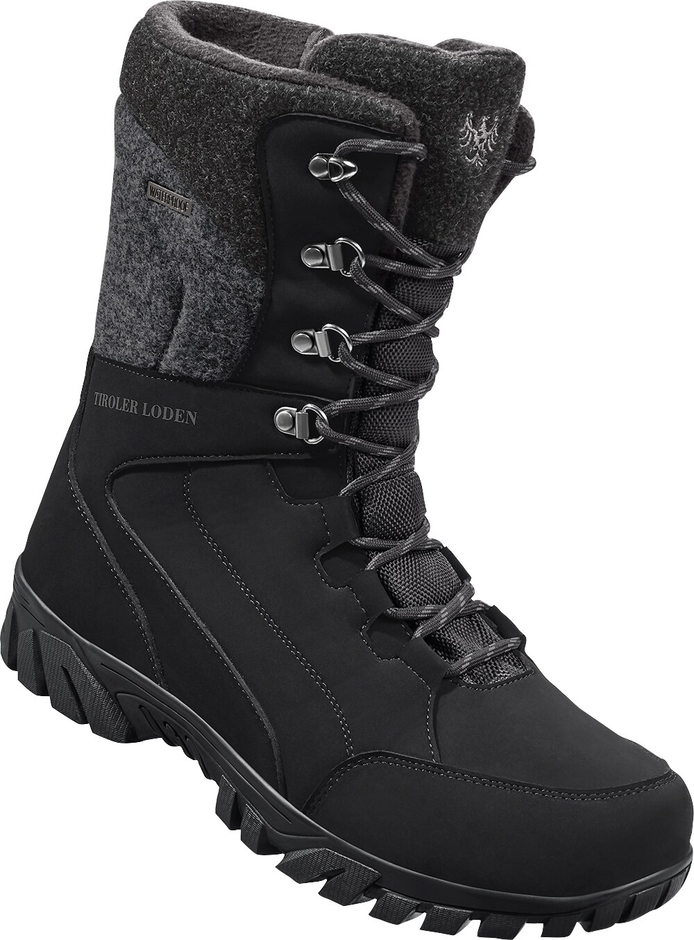 Tiroler Loden Thermostiefel mit Reißverschluss unisex