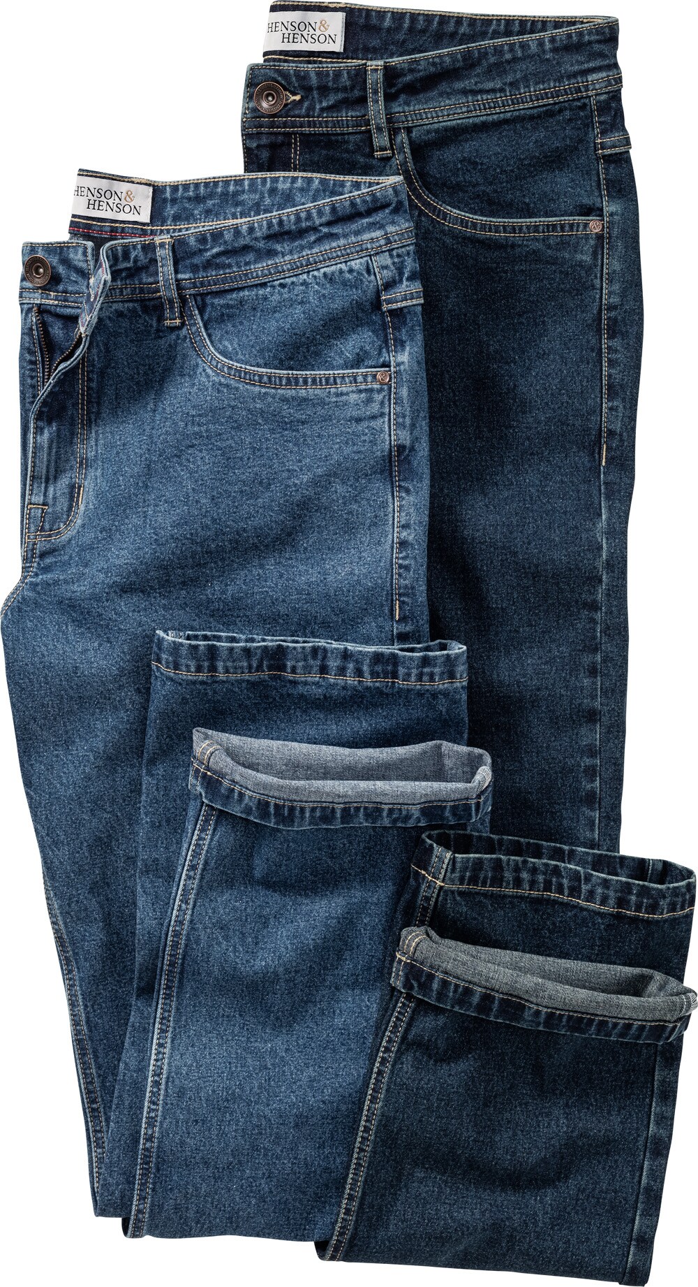 Henson&Henson 2er Pack Herren Jeans - Bild 1