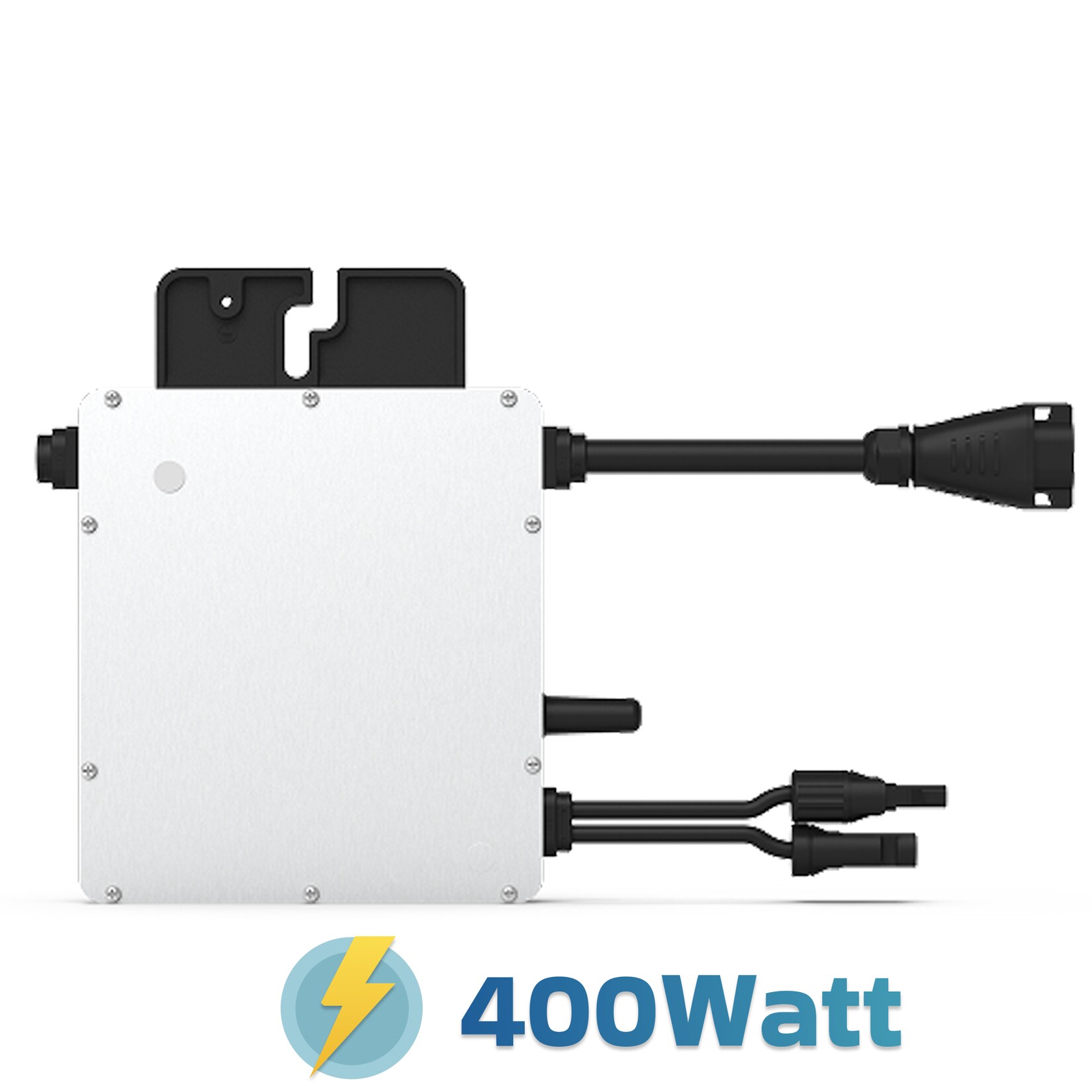 Hoymiles Mikro-Wechselrichter 400 W HM-400 für Balkonkraftwerk & PV-Anlagen, IP67 wetterfest, 1 MPPT, Micro Inverter Plug & Play Installation | 04255656237553