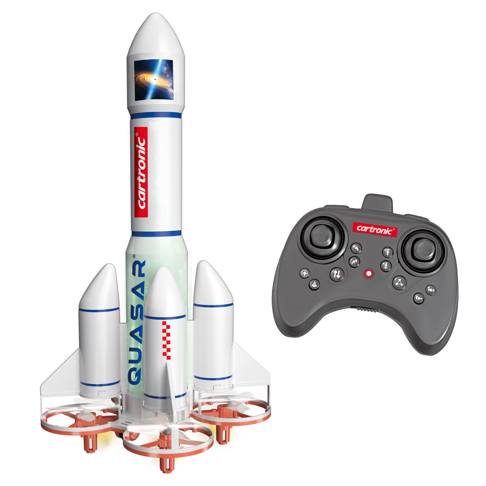 Cartronic RC Quadcopter 2.4 GHz Starship Quadrocopter „Quasar“ | 04039132419608