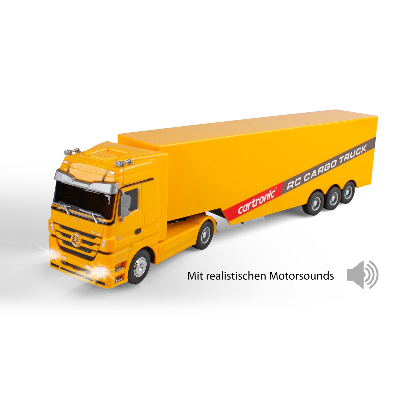 Cartronic RC Truck 2.4 GHz Cargo Truck Mercedes Benz Actros M1:32 | 04039132420598