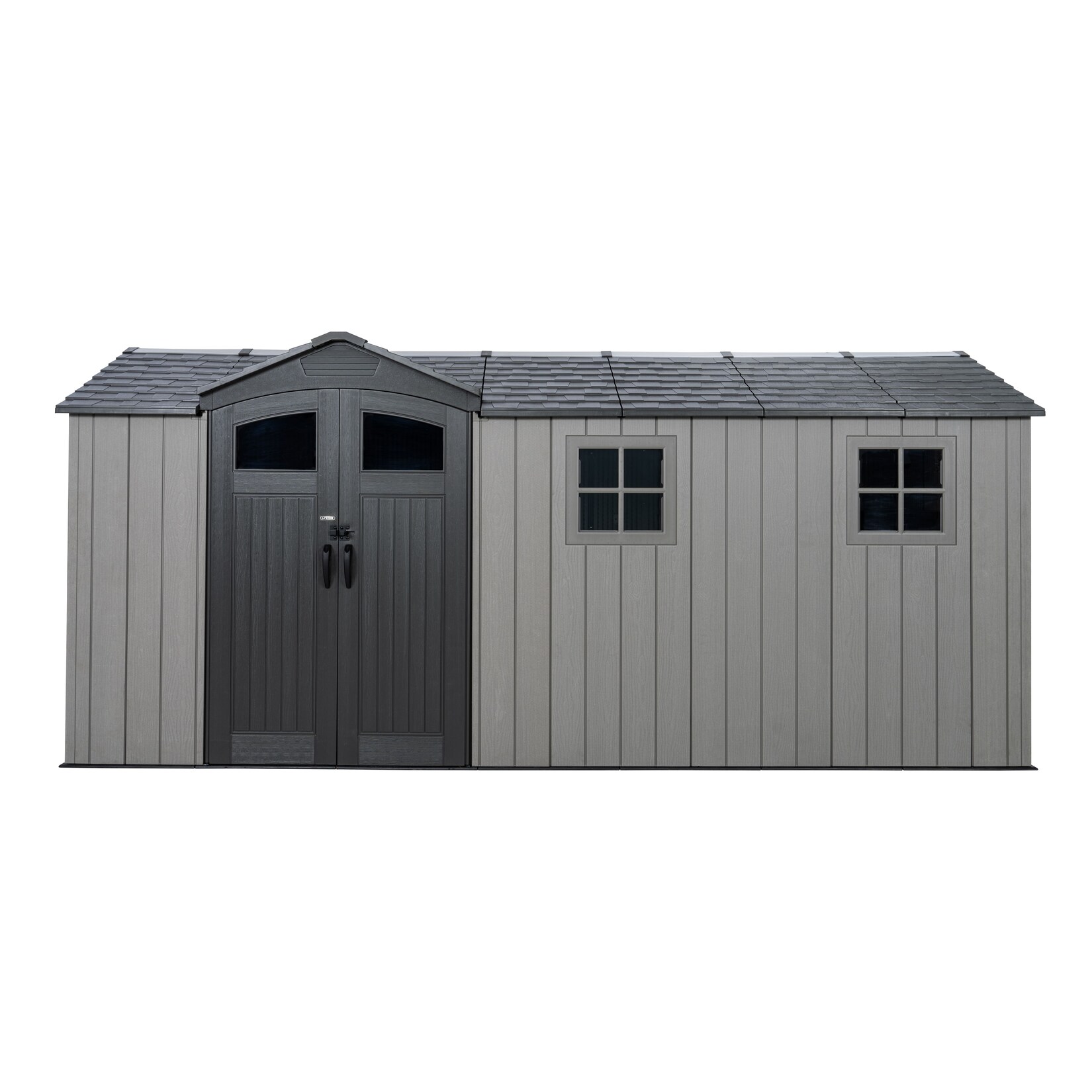 Lifetime Gerätehaus Idaho Grau 214x498x227cm | 00081483604787