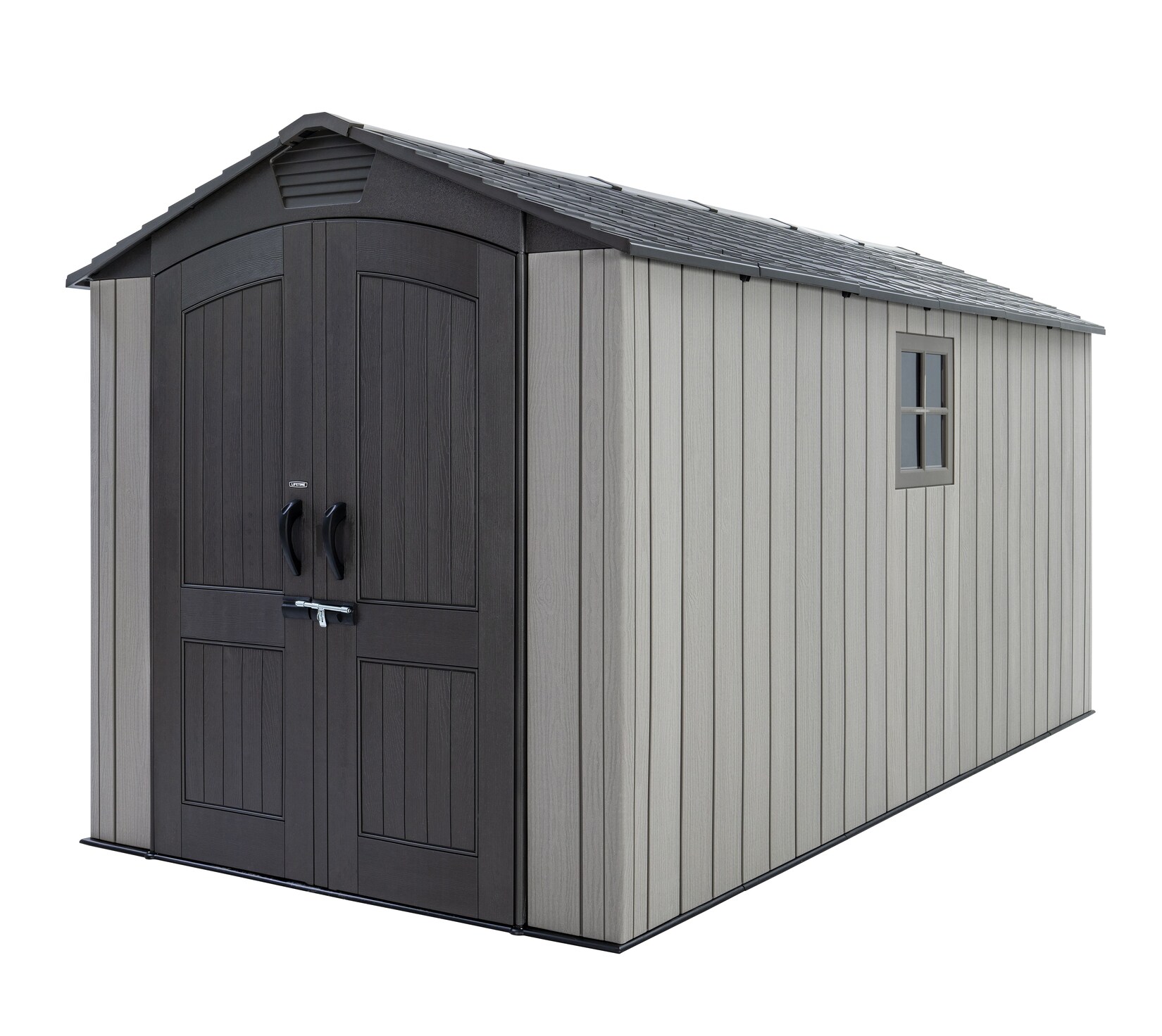 Lifetime Gerätehaus Utah Grau   427x206x265cm | 00081483604756