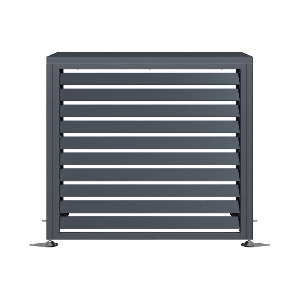 Westmann Verkleidung W&auml;rmepumpe Boxa S | Anthrazit Anthrazit | 56x100x97cm - Bild 1