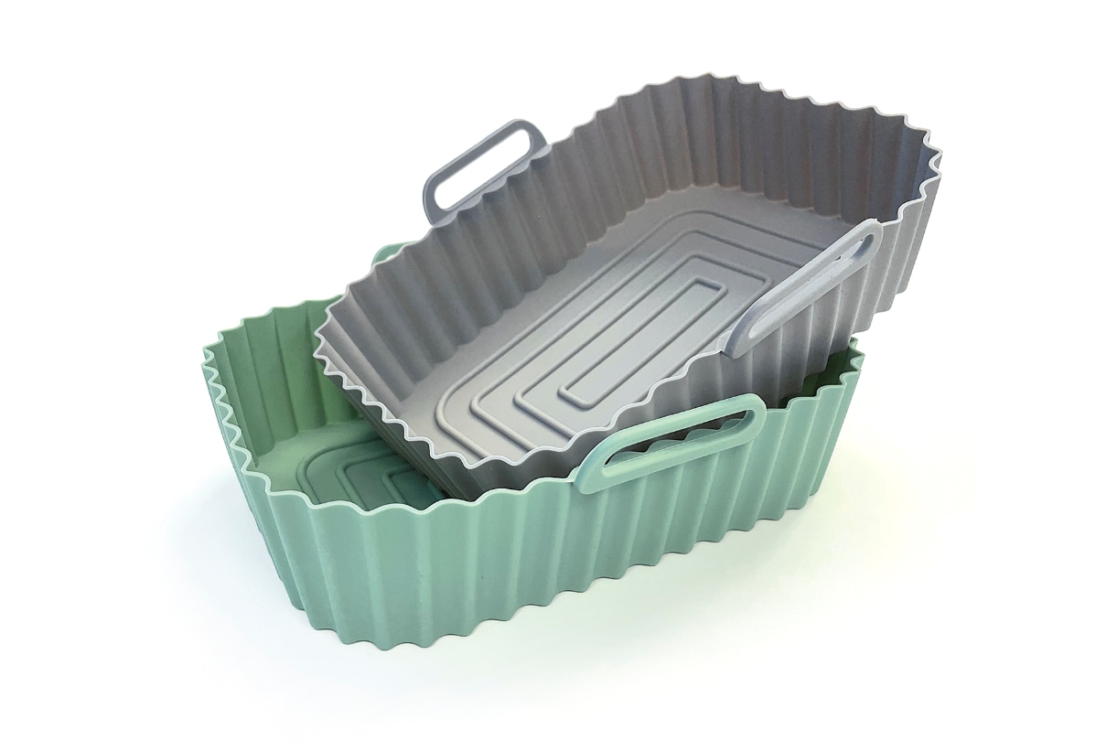 GOURMETmaxx Silikon-Backform rechteckig 2er-Set - Bild 1