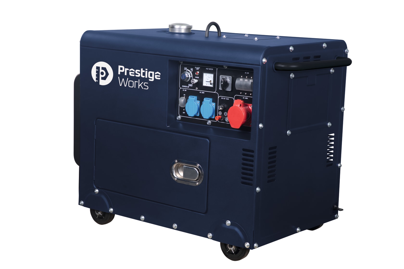 Stromerzeuger Diesel 5000W / PWDG52-5000 - Bild 1