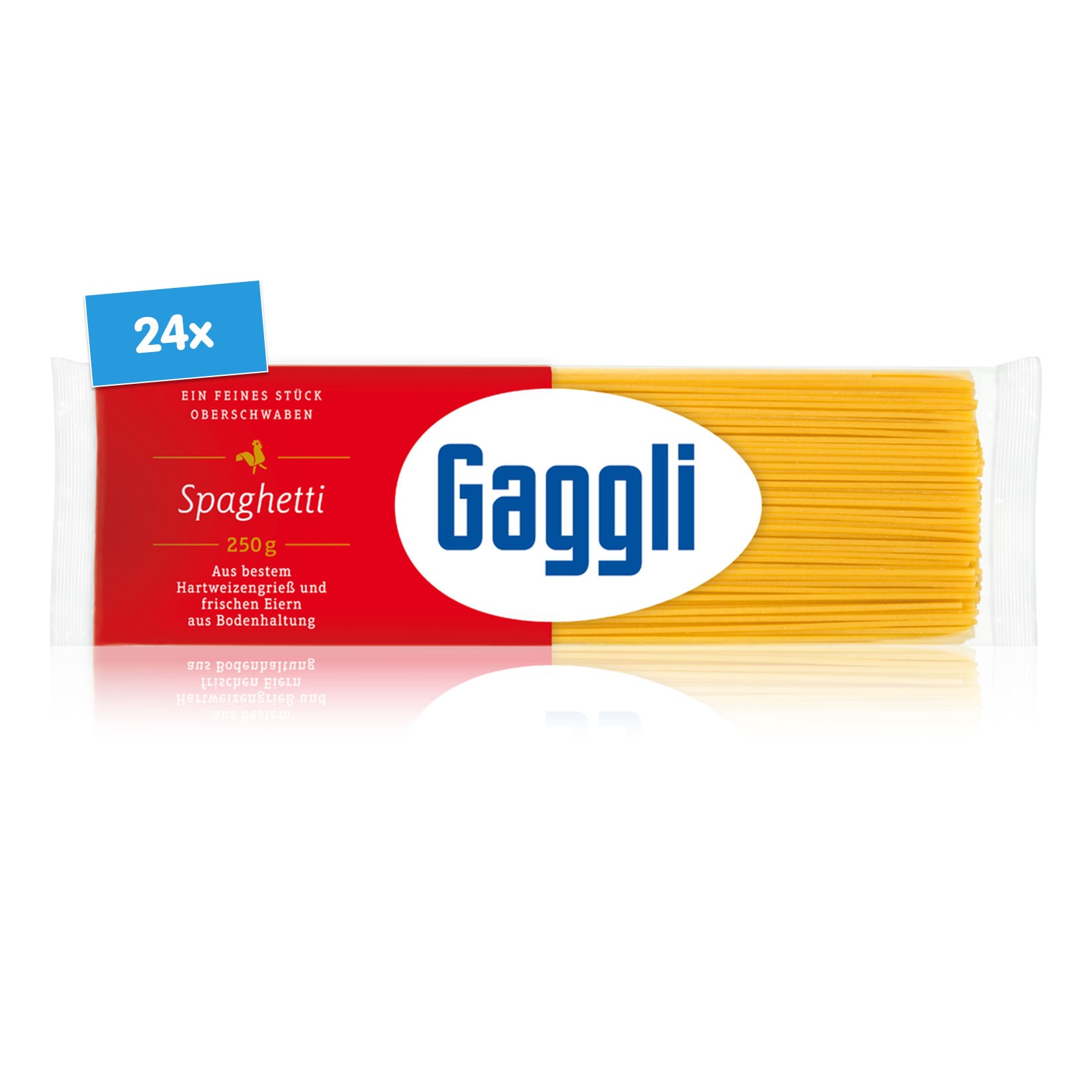 Gaggli Spaghetti 250 g, 24er Pack - Bild 1