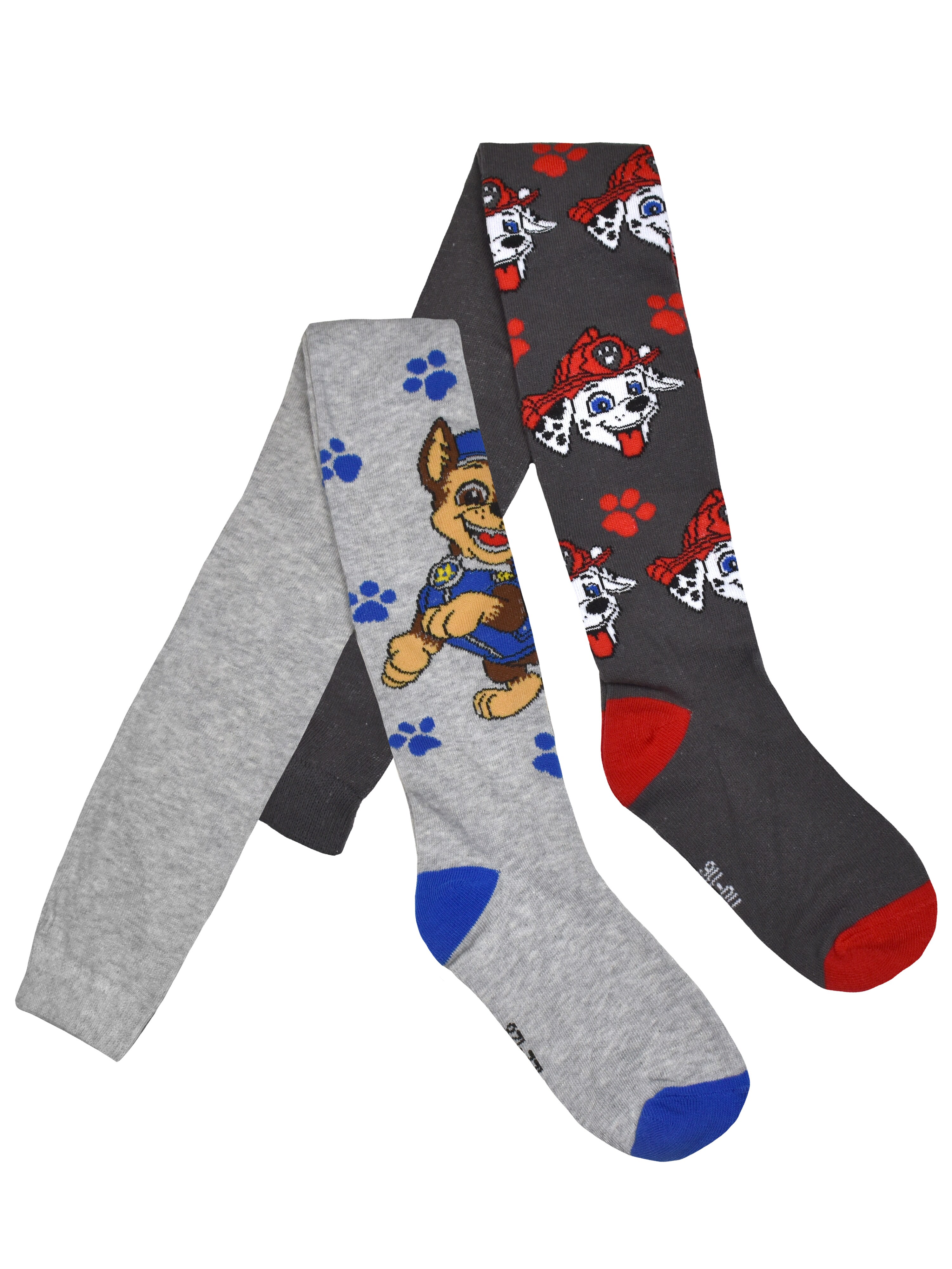 Kinder Lizenz Strumpfhose, 2er Pack, Paw Patrol Boys, Gr. 23/26 - Bild 1