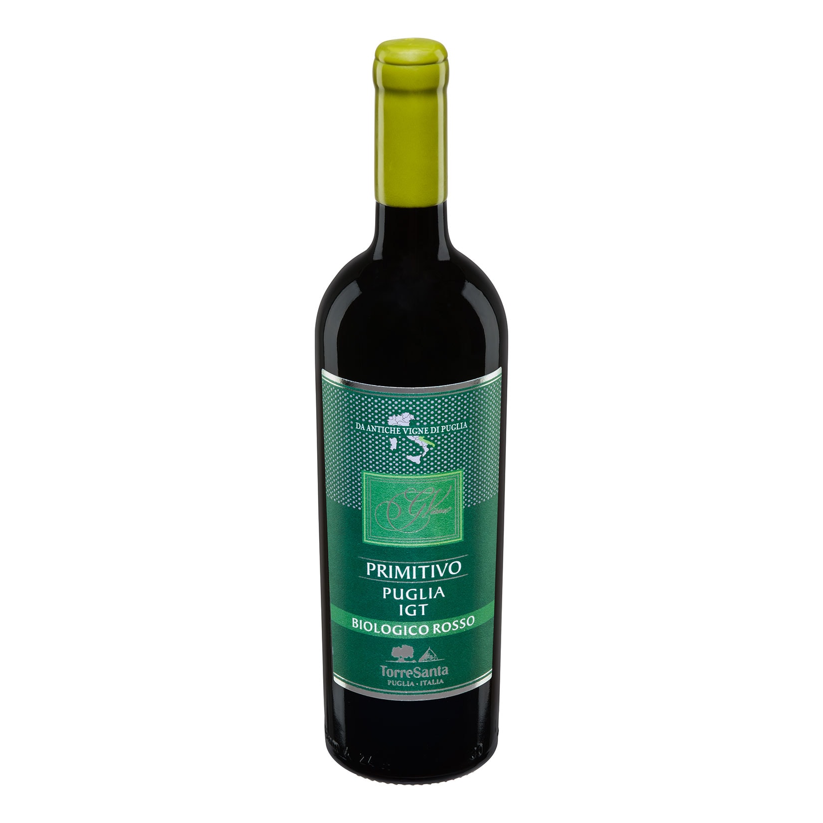 Torre Santa Primitivo Puglia IGT Vino Biologico 13,5% vol 0,75 Liter - Bild 1