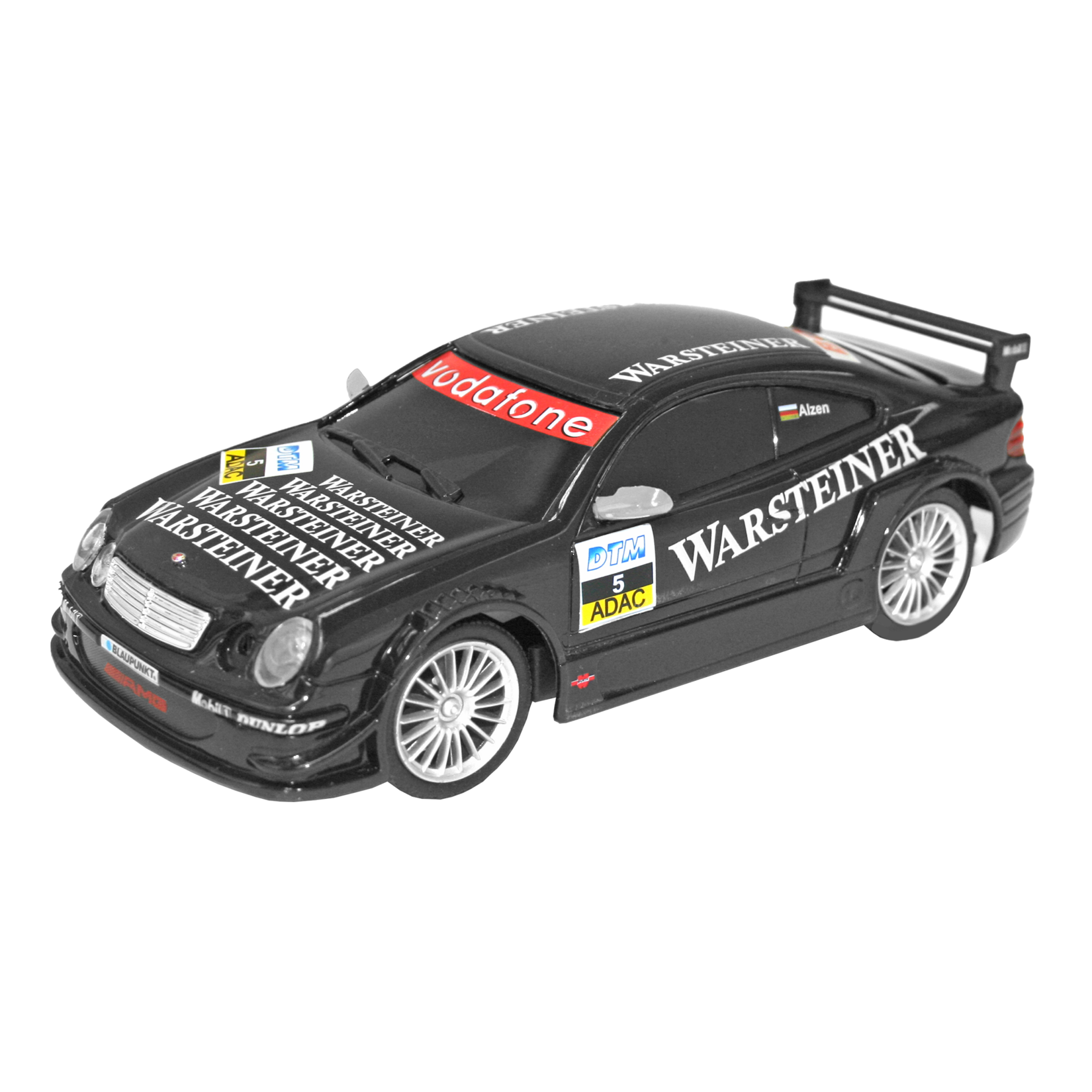 Cartronic Fahrzeuge Rennbahn M1:24 124 Mercedes-Benz CLK Farbe Schwarz | 04039132399979