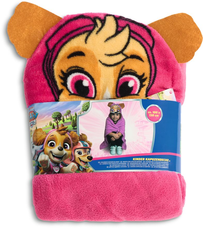 Paw Patrol Girl Kapuzendecke - Bild 1