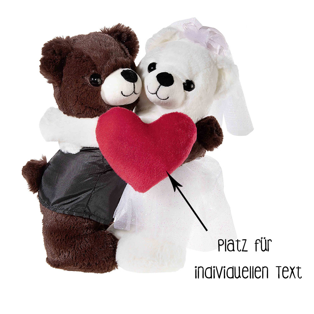 HEUNEC HochzeitsB&auml;renpaar B&auml;rin und B&auml;r - Bild 1