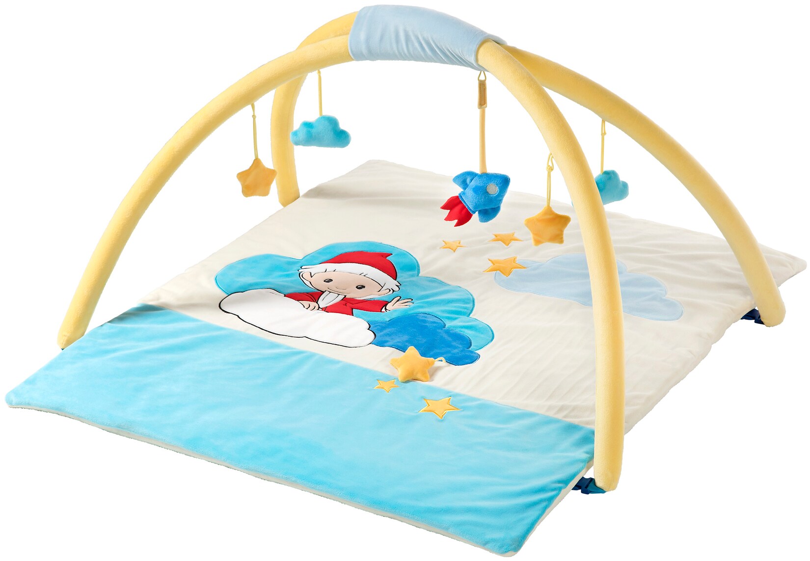 HEUNEC SANDMANN Spieldecke mit Spielbogen | 04001750658578