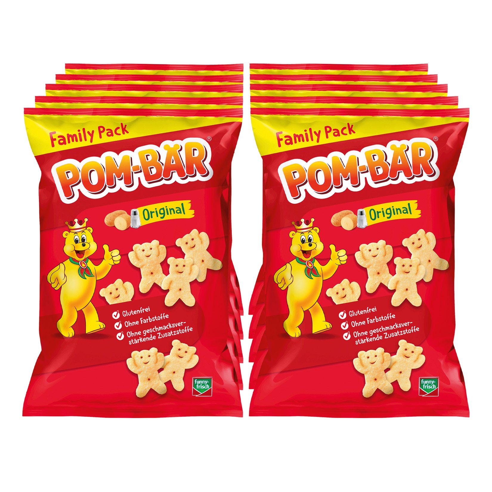 Pom-B&auml;r Original Familypack 120 g, 10er Pack - Bild 1