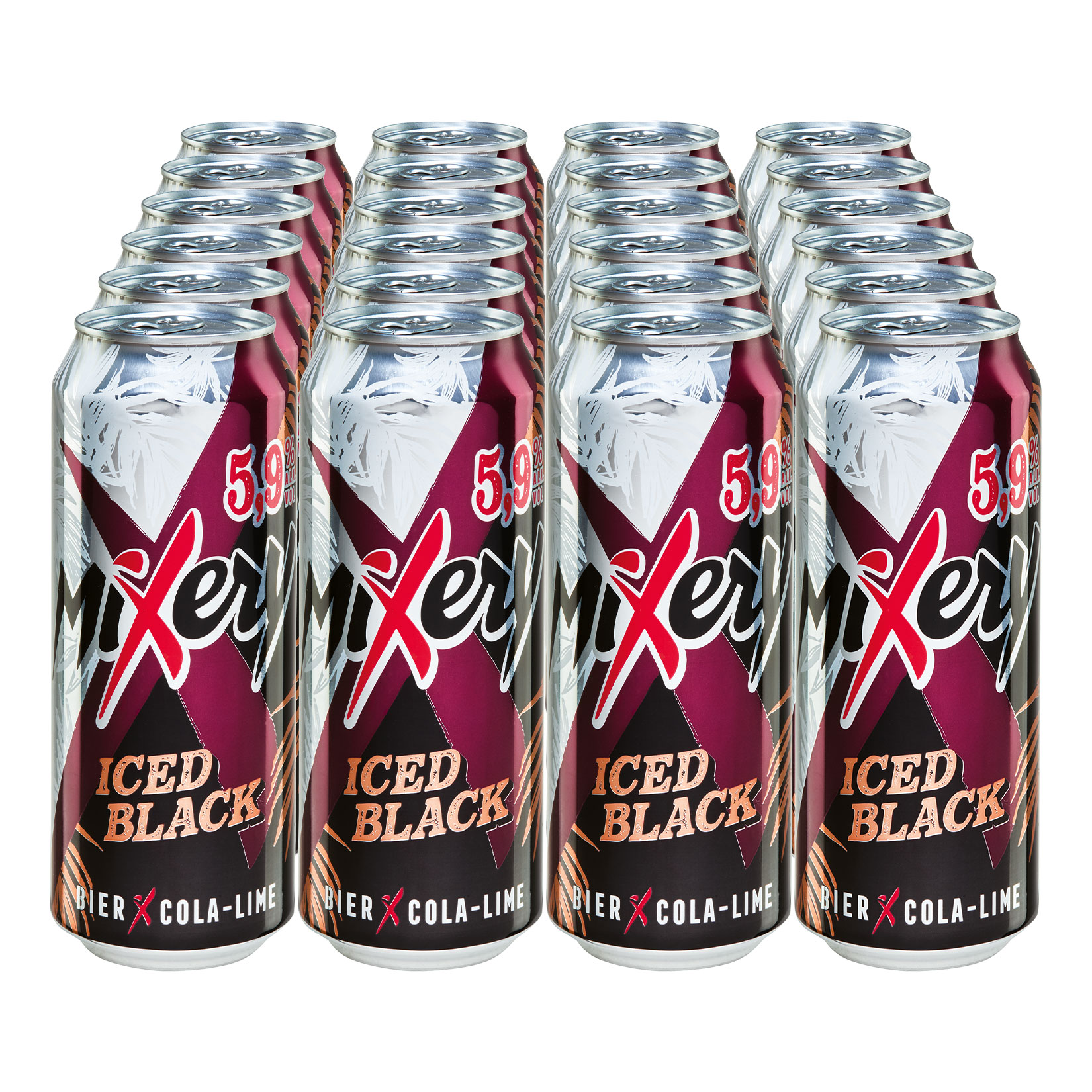 Karlsberg Mixery Iced Black 5,0 % vol. 0,5 Liter Dose, 24er Pack - Bild 1