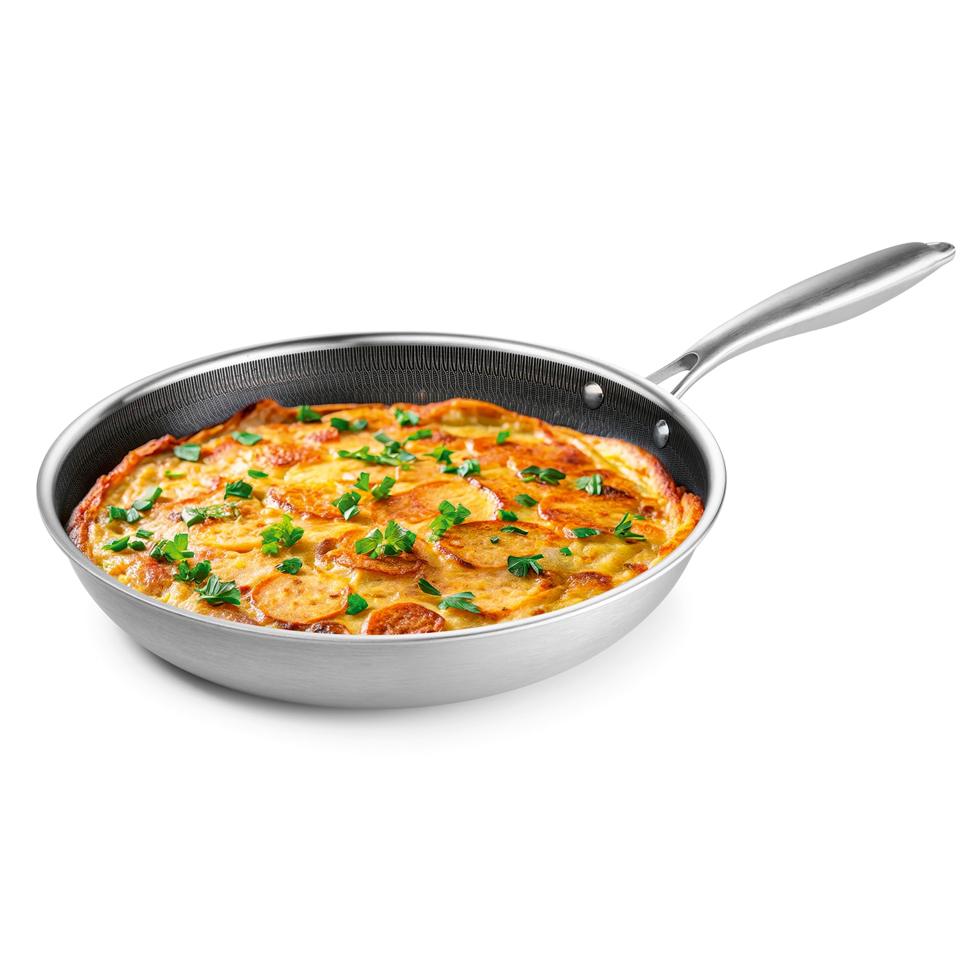 BRATmaxx Edelstahl-Pfanne 20cm silber - Bild 1