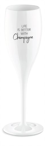 2er Set  Sektglas " Life is better with Champagne" - Bild 1
