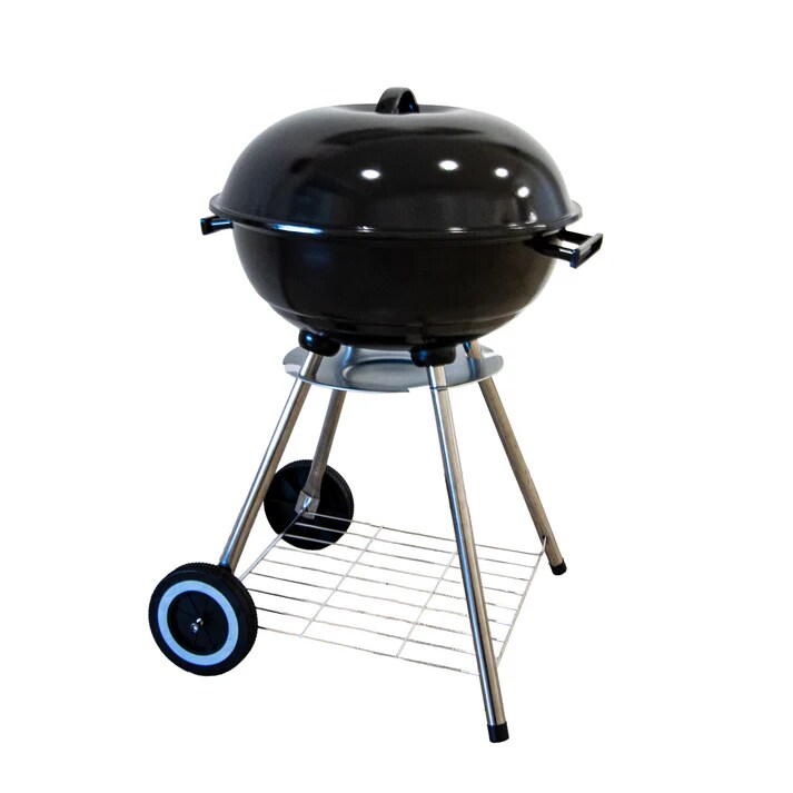 Schweng Camping Edelstahl Holzkohle Kugelgrill - Bild 1