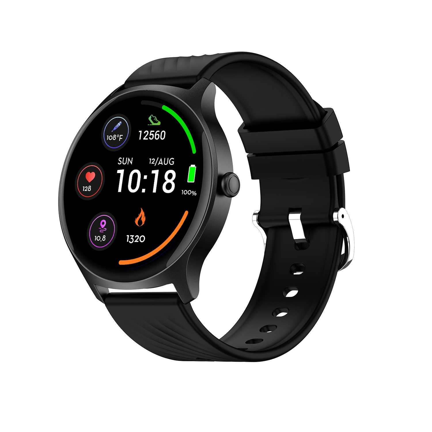 Denver SWC-387B Smartwatch - schwarz - Bild 1