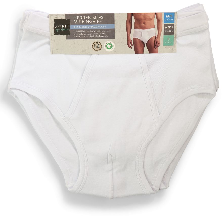 Spirit of Colours Herren Slips 5er Pack - Gr&ouml;&szlig;e M/5 - Bild 1