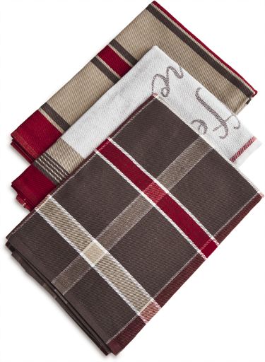 Geschirrt&uuml;cher GOTS COFFEE - Bild 1