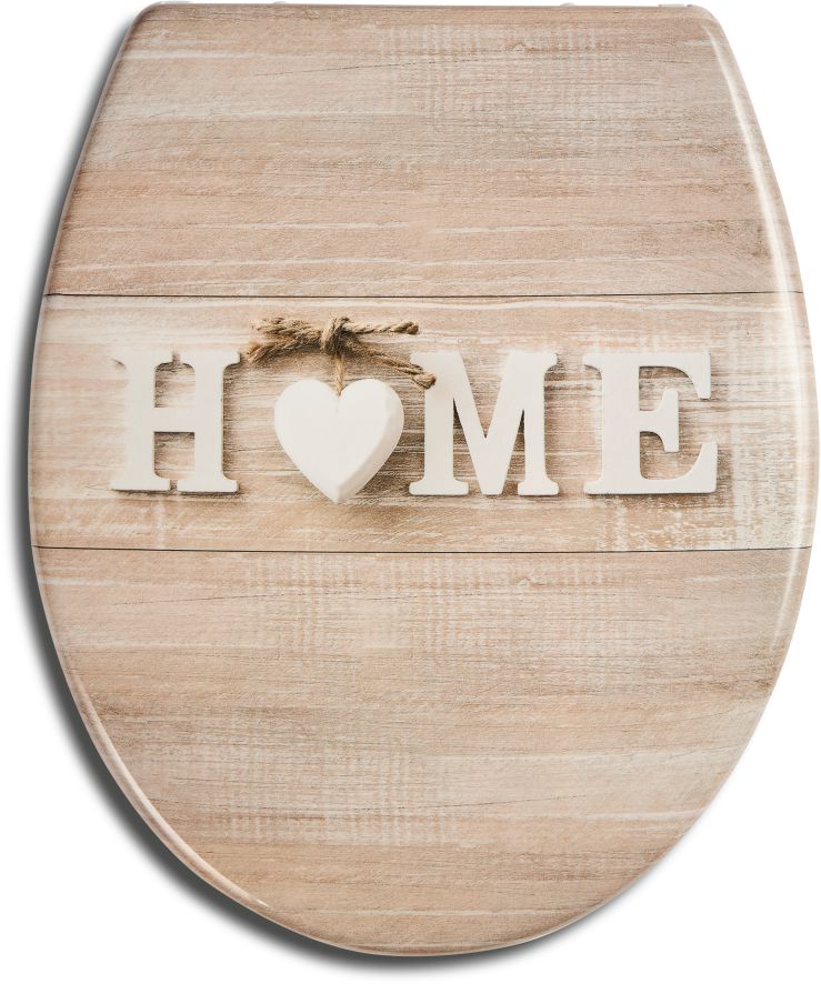 WC Sitz Motiv Home, mit Absenkautomatik und Schnellverschluss - Bild 1