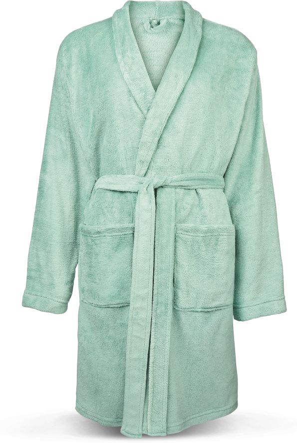 Spirit of Colours Bademantel unisex - Mint - Gr. M - Bild 1