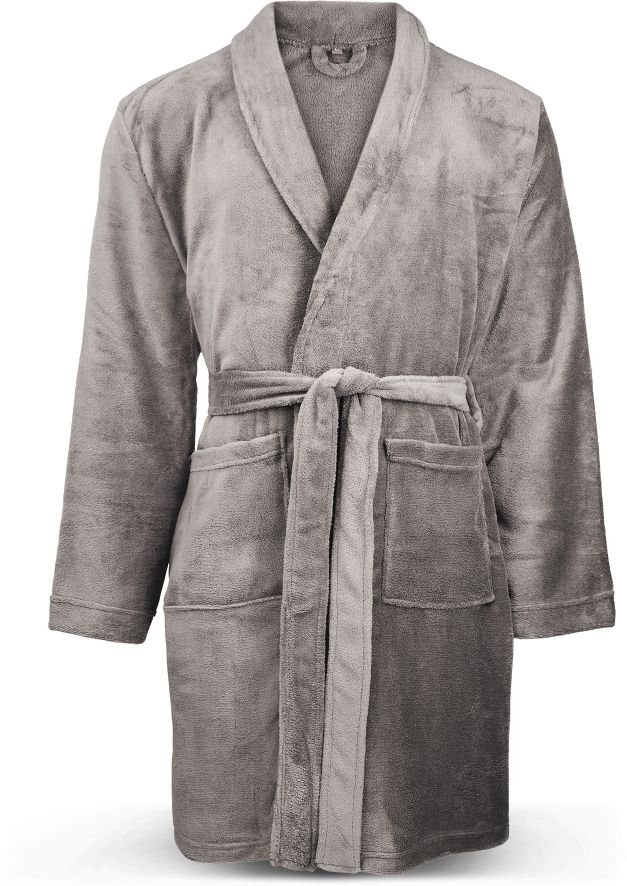 Spirit of Colours Bademantel unisex - Antrazit  - Gr. XL - Bild 1