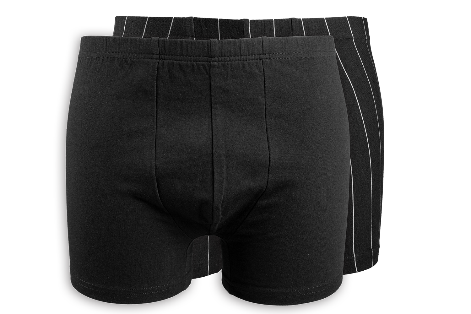 Spirit of Colours Herren Retroshorts 2er Pack, Schwarz, Gr. M - Bild 1