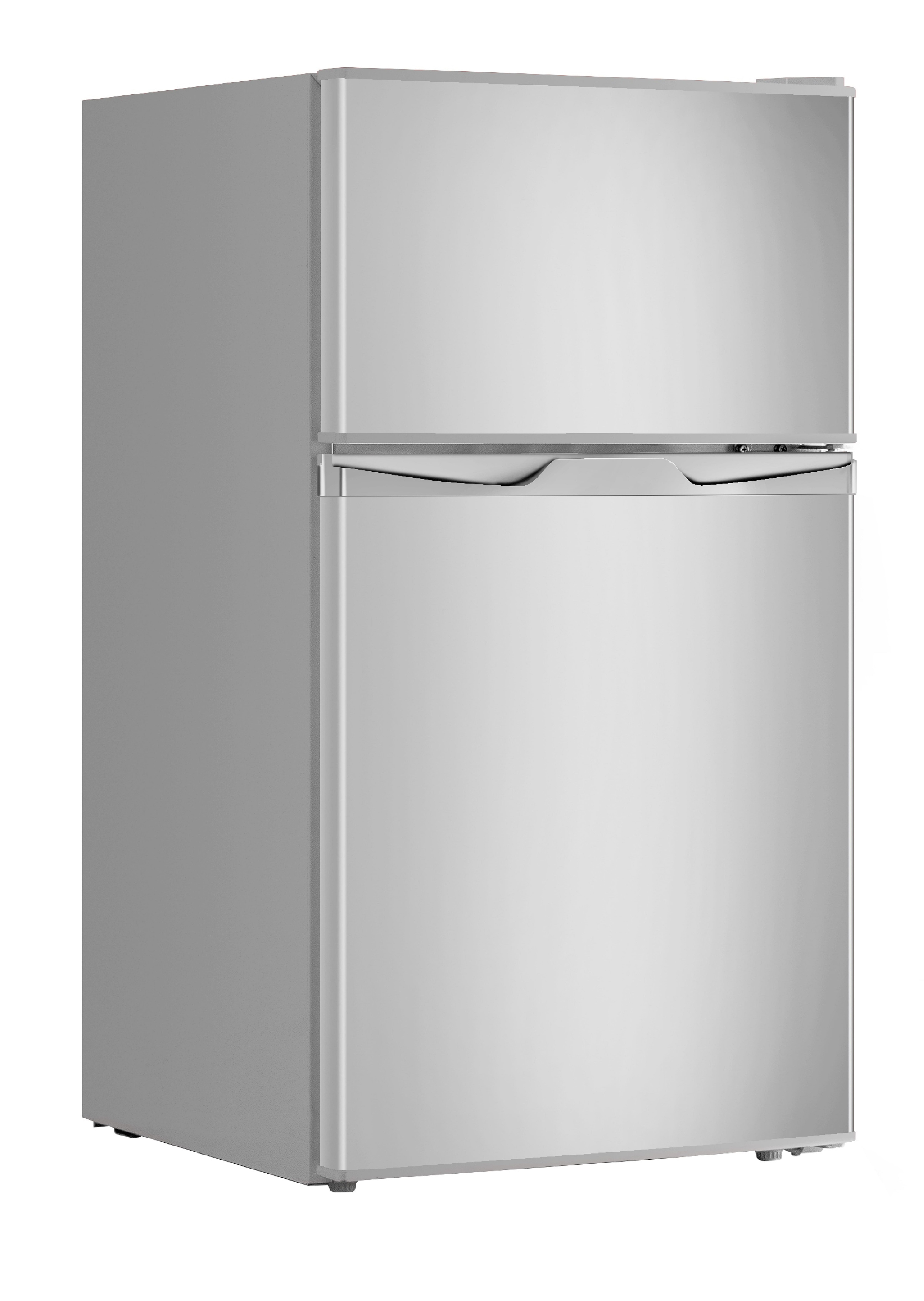 PKM K&uuml;hl-Gefr.Kombi GK88 EIX Inox Design - 84 (59/25) L Nutzinhalt; EEK: E; Ma&szlig;e (HxBxT in cm) 85,10 x 45,30 x 49,20 - Bild 1