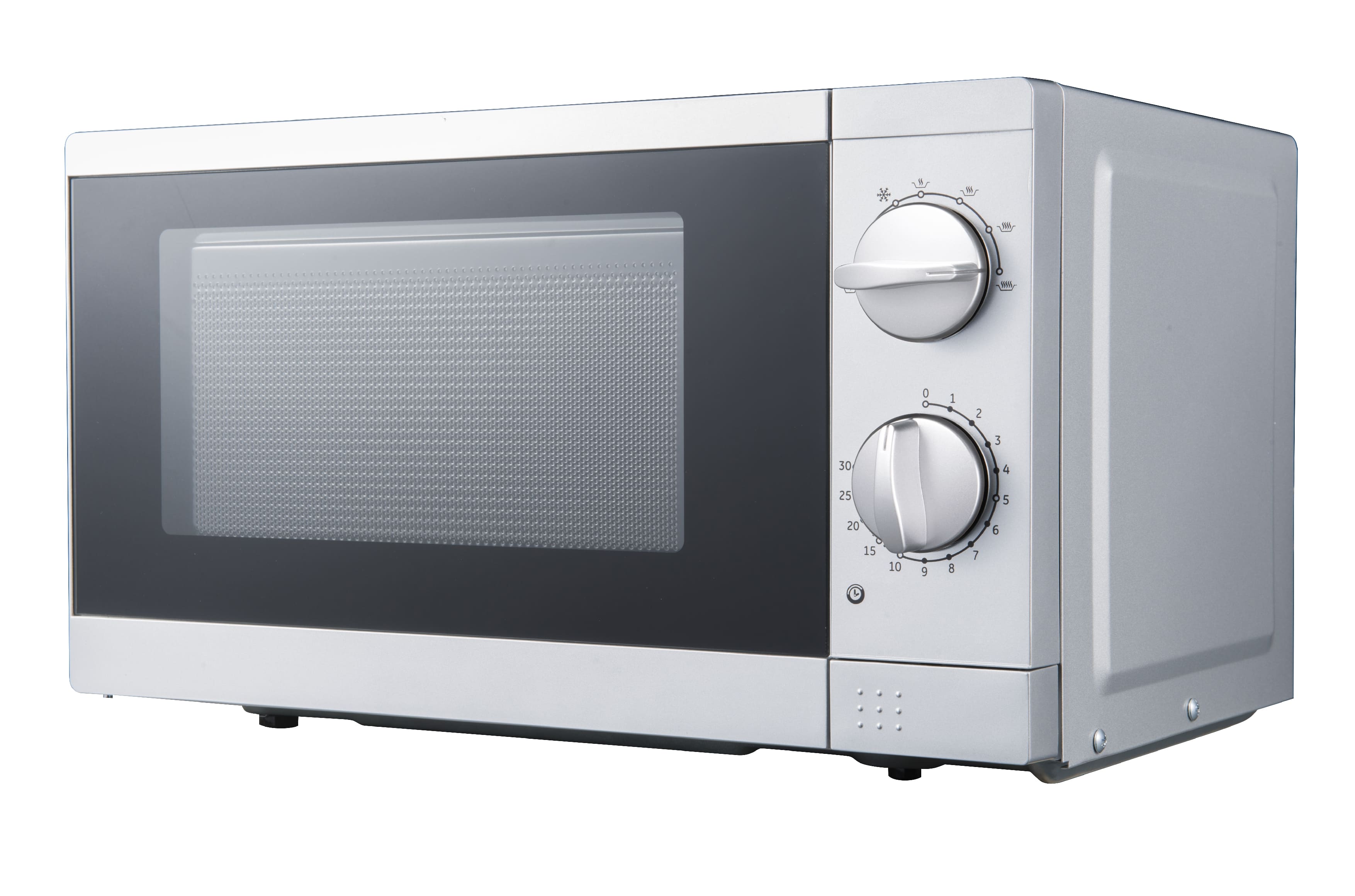 PKM Mikrowelle Unterbau 700-17 UB2 - Silber; Mikrowelle Solo und unterbauf&auml;hig (Zubeh&ouml;r im Karton) 17 Liter, 700 Watt - Bild 1