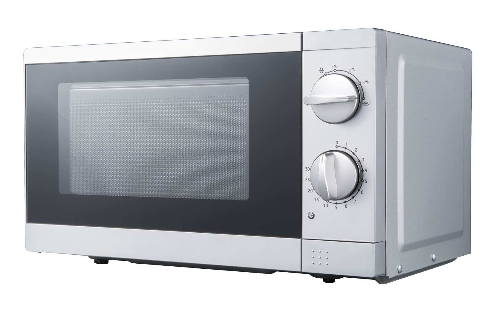 PKM Mikrowelle Unterbau 700-17 UB2 – Silber; Mikrowelle Solo und unterbaufähig (Zubehör im Karton) 17 Liter, 700 Watt | 04030608130898