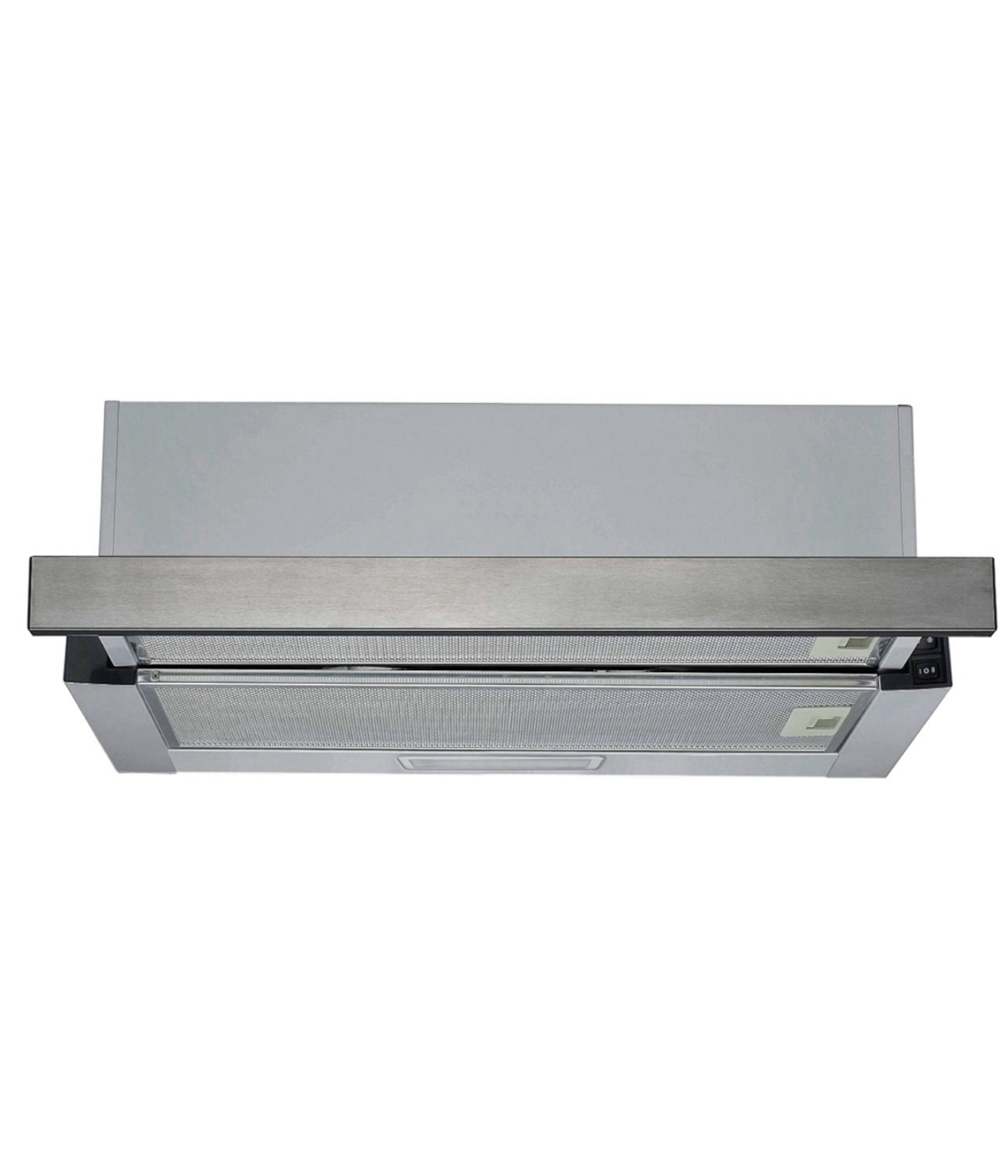 PKM Dunstabzugshaube UBH6002-AH - Flachschirmhaube mit Edelstahlblende, 2 Fettfilter, 319,7 m&sup3;/h, LED Beleuchtung 1 X 2,00 Watt, DC-Motor, 60 cm breit, EEK A - Bild 1