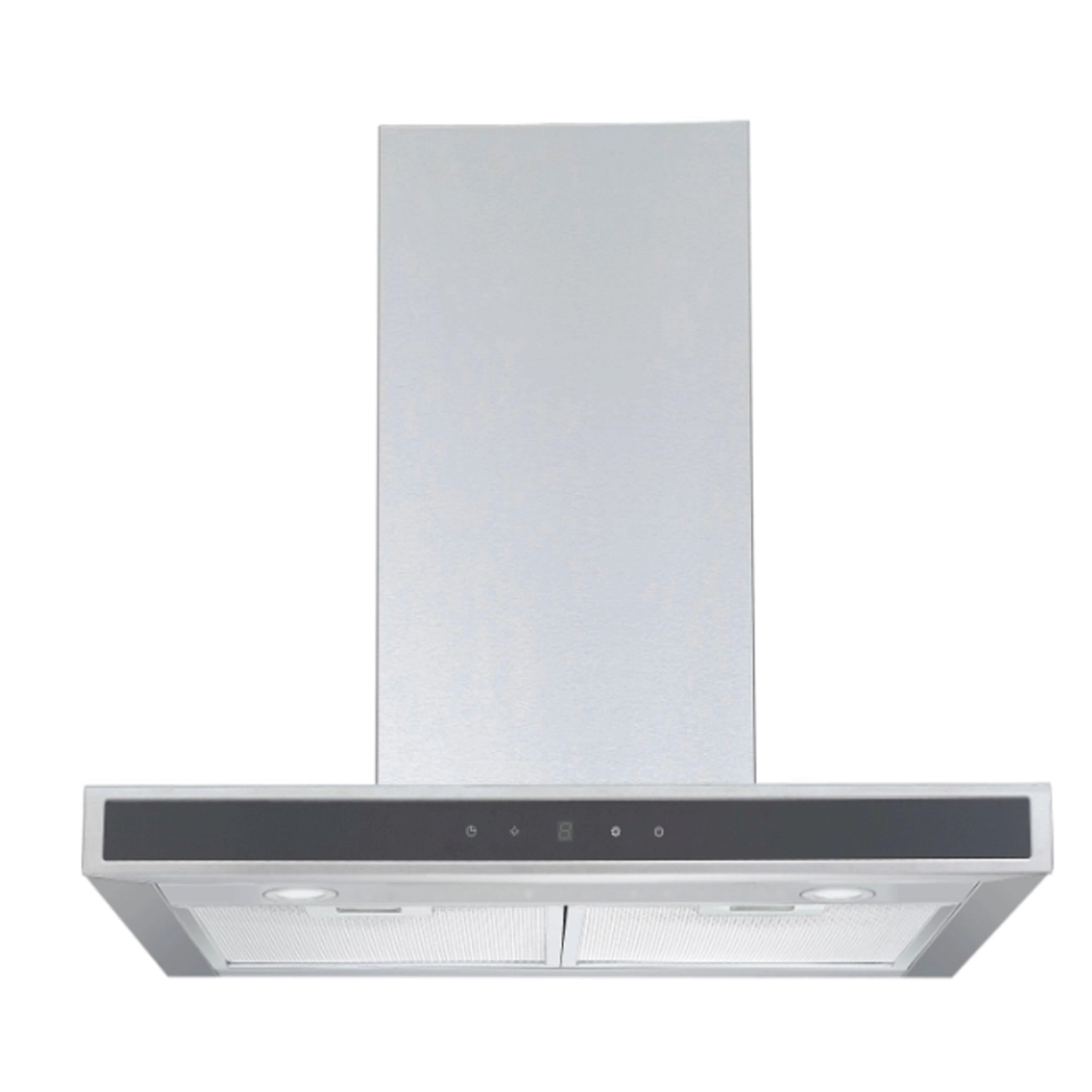 PKM Dunstabzugshaube 8060GH - Blockhaube Edelstahl; Bedienblende aus Glas, 600 m&sup3;/h, 1 x 3,00 Watt LED, 60 cm breit, EEK A+ - Bild 1