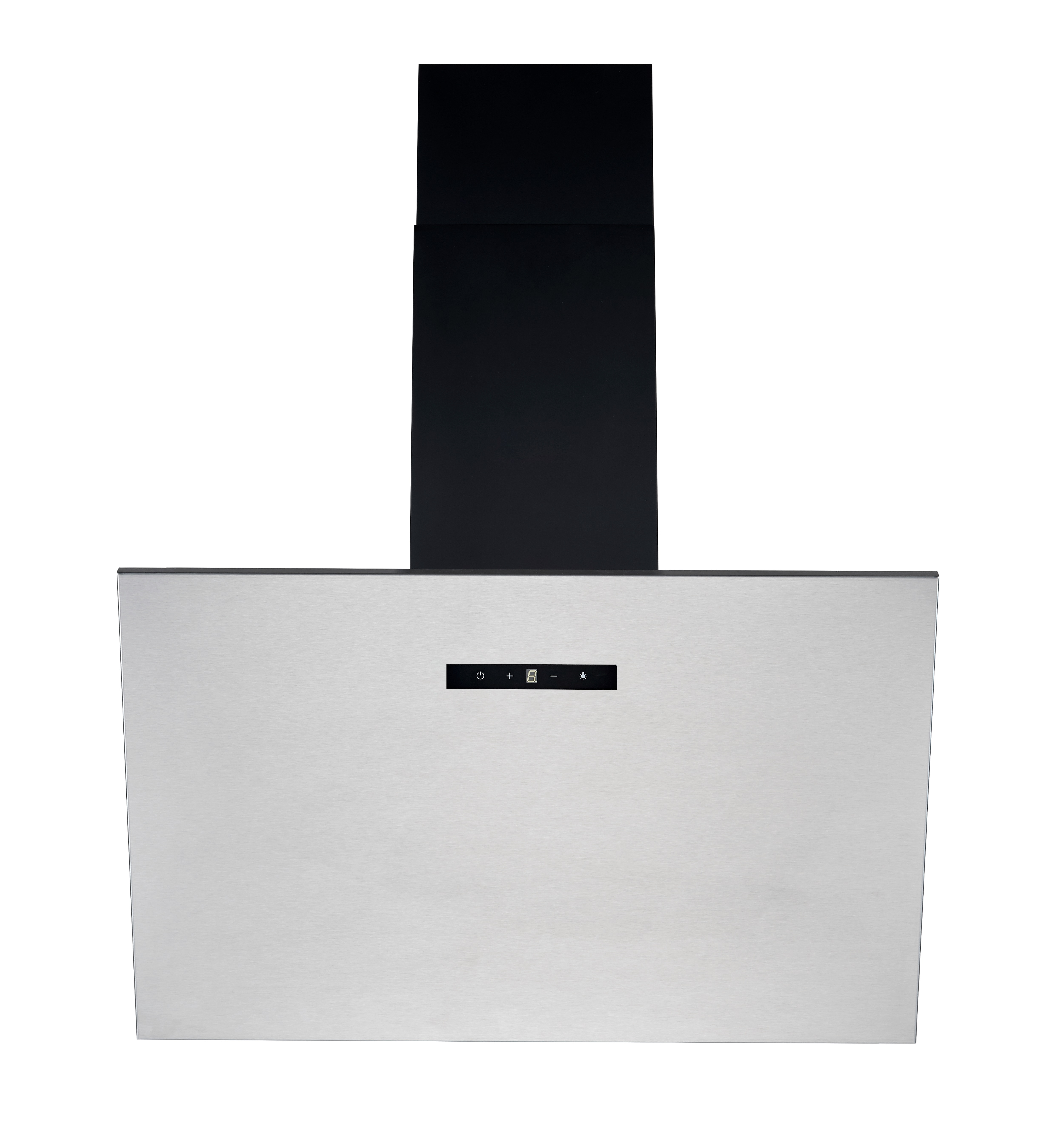 PKM Dunstabzugshaube S8-90A++IXTW - Kopffreihaube Edelstahl, 348,20 m&sup3;/h, 2 X 1,5 Watt LED, 90 cm breit, Haubenk&ouml;rper schwarz lackiert, EEK A++ - Bild 1