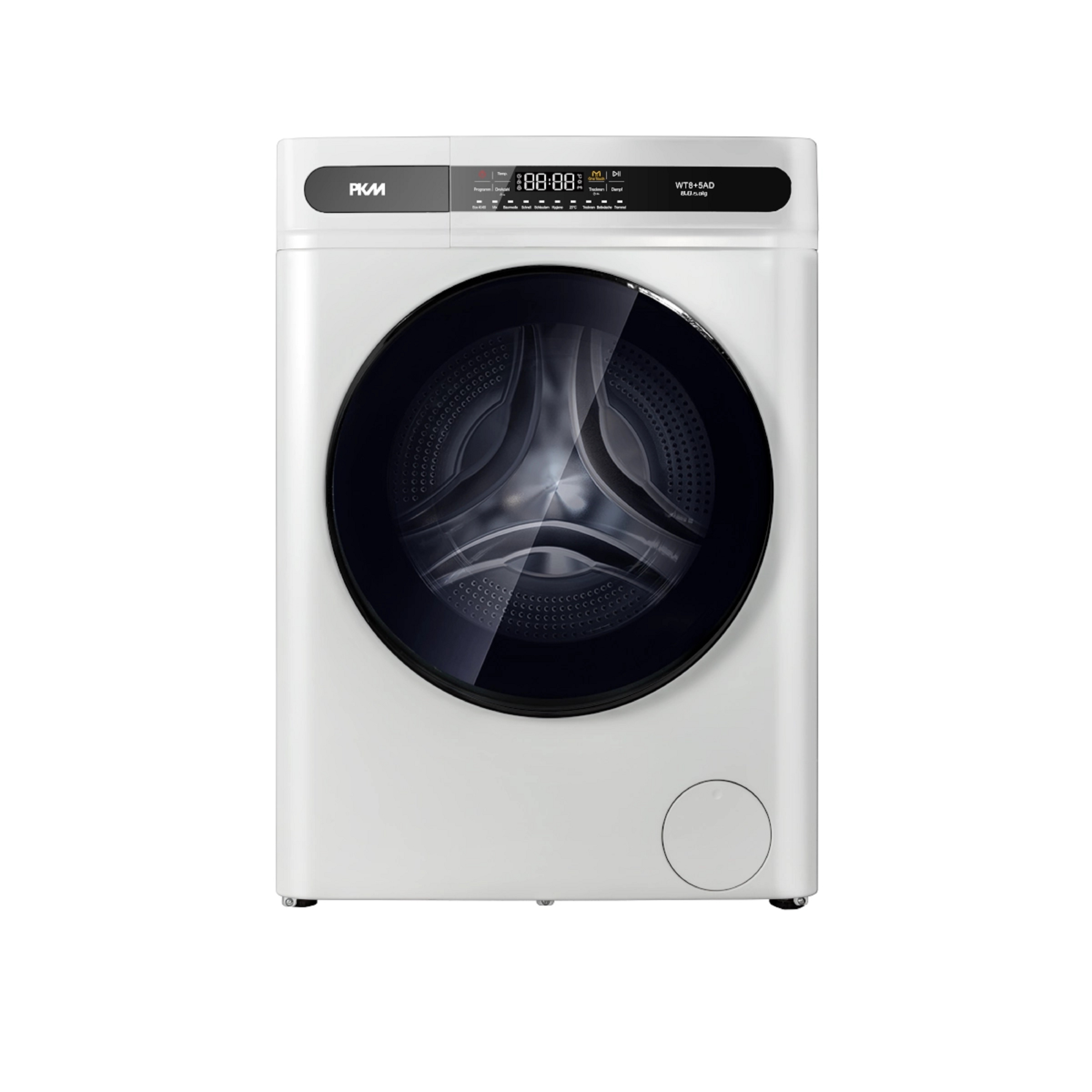 PKM Waschtrockner WT8+5AD - Frontlader,  8 KG Waschen / 5 Kilo Trocknen; EEK: A / D; 1400 UpM, &uuml;bersichtliches Display - Bild 1