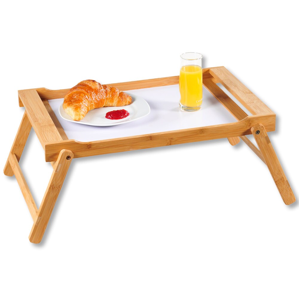 KESPER Tablett mit Klappf&uuml;&szlig;en, Bambus, FSC - Bild 1