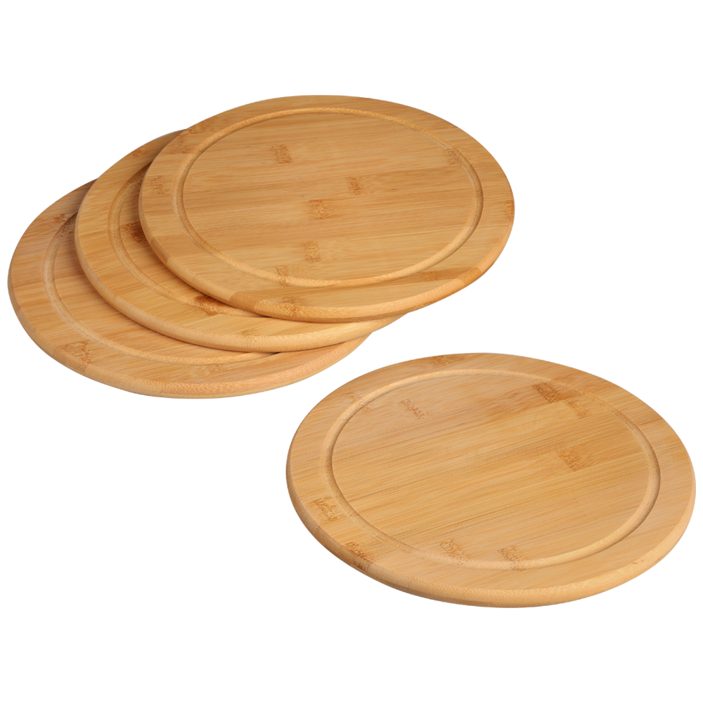 KESPER Fleischteller mit Saftrille, 4er Set,FSC - Bild 1