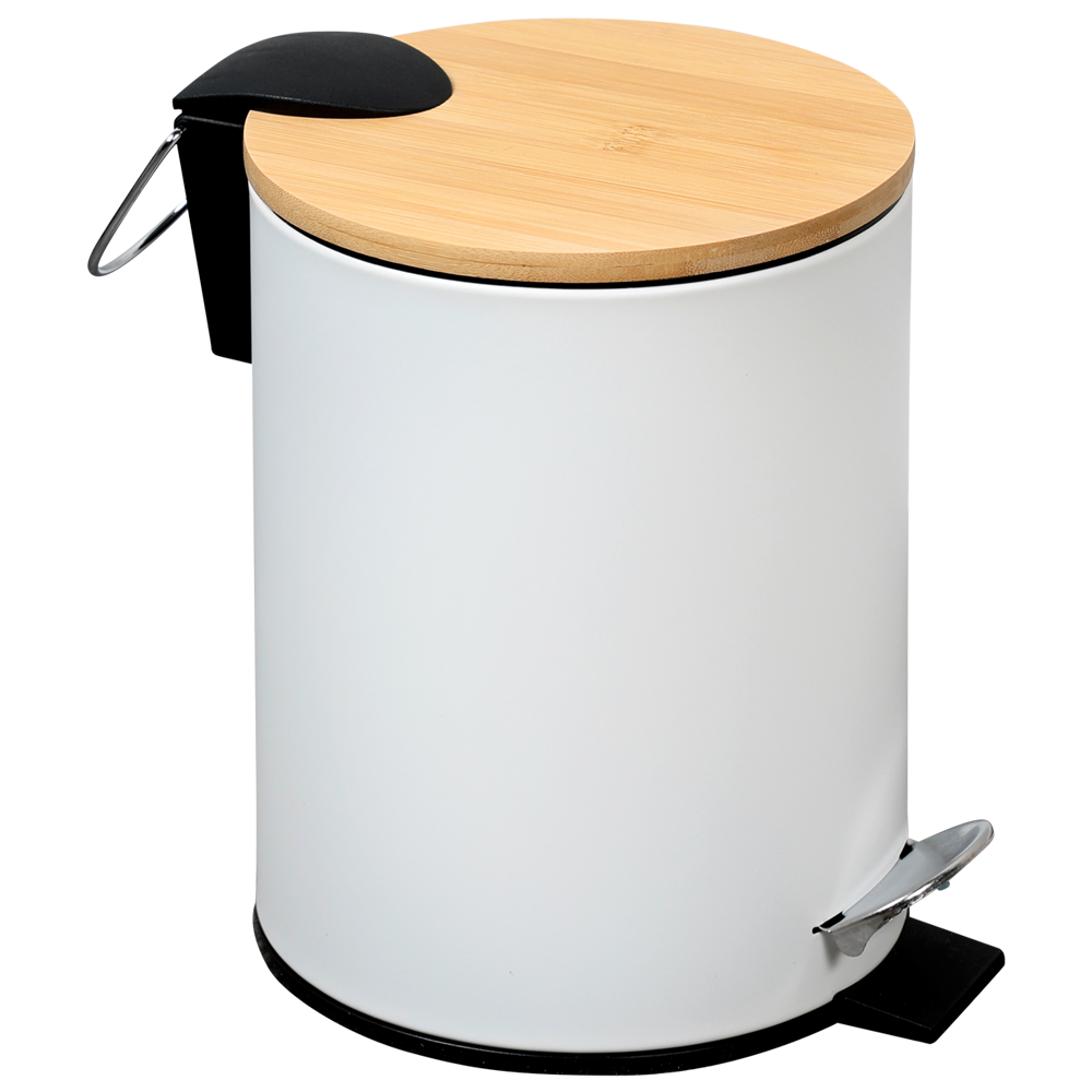 KESPER Kosmetikeimer Bambus, FSC, wei&szlig; 3l - Bild 1