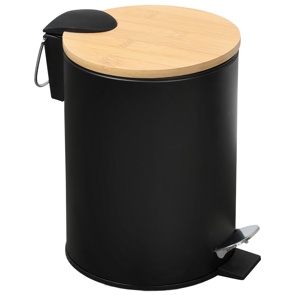 KESPER Kosmetikeimer Bambus, FSC, schwarz 3l - Bild 1