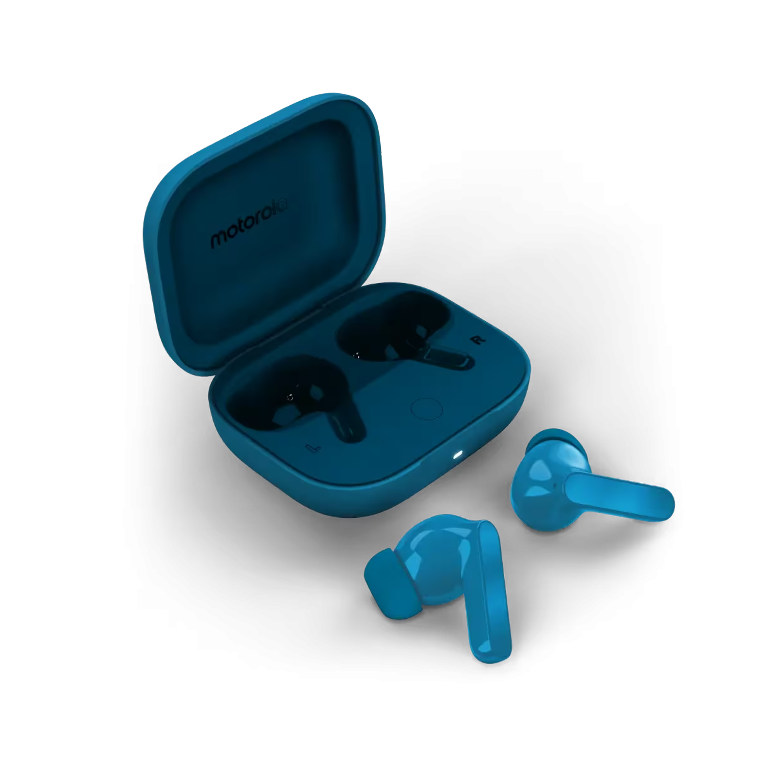 Motorola Moto Buds Bass blue jewel - Bild 1