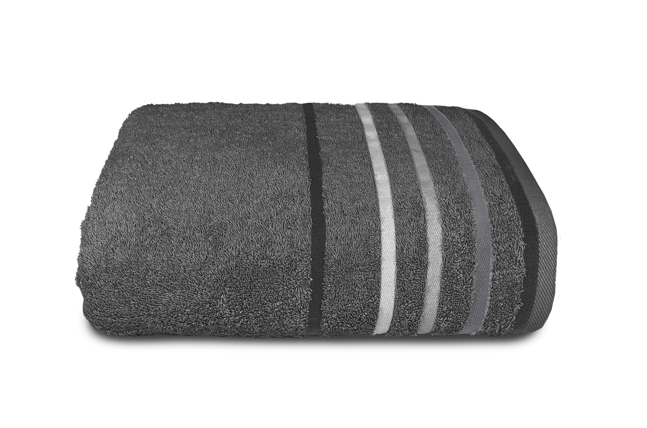 Dekor Duschtuch XXL - Anthrazit 100x200cm - Bild 1