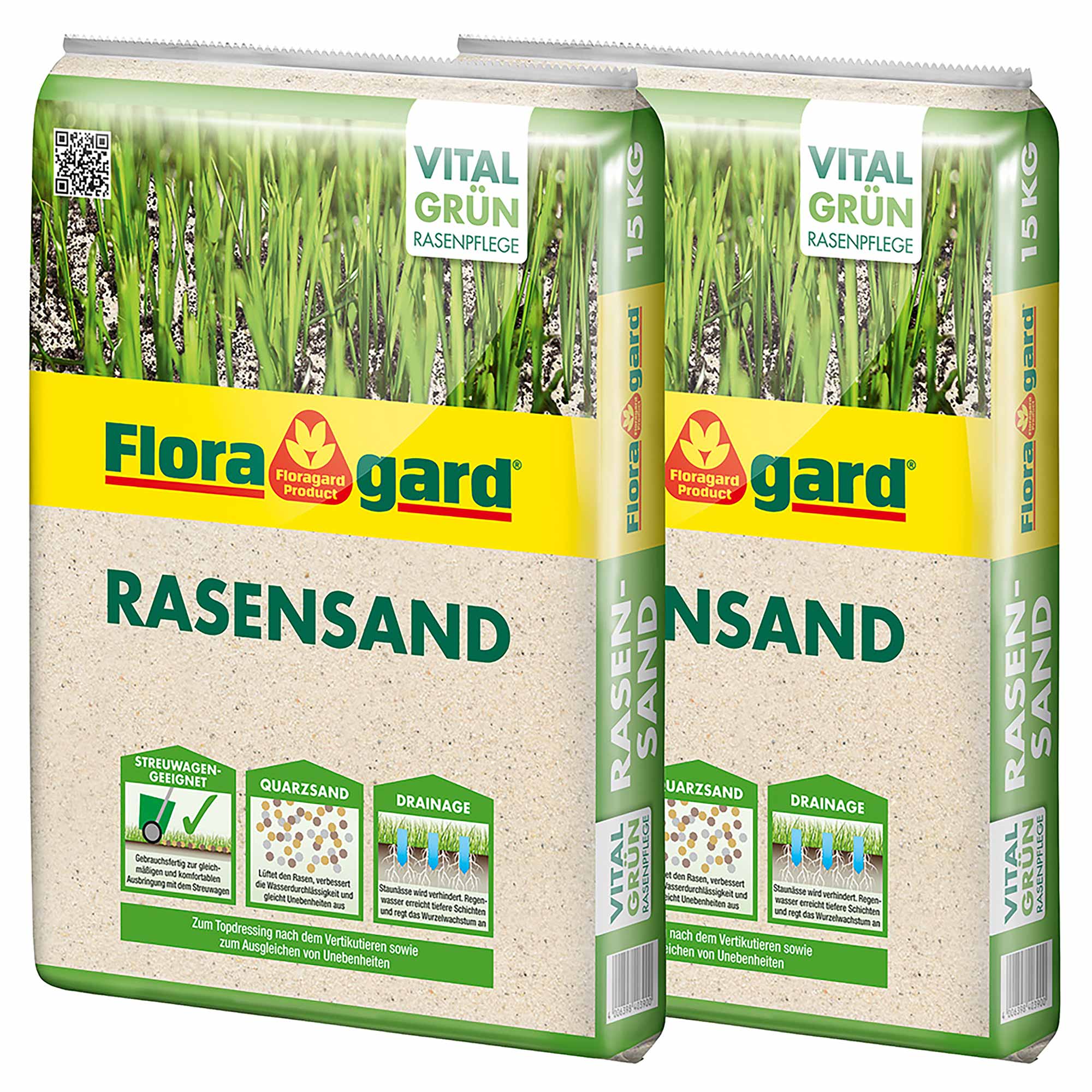 Floragard Rasensand, 30 kg - Bild 1