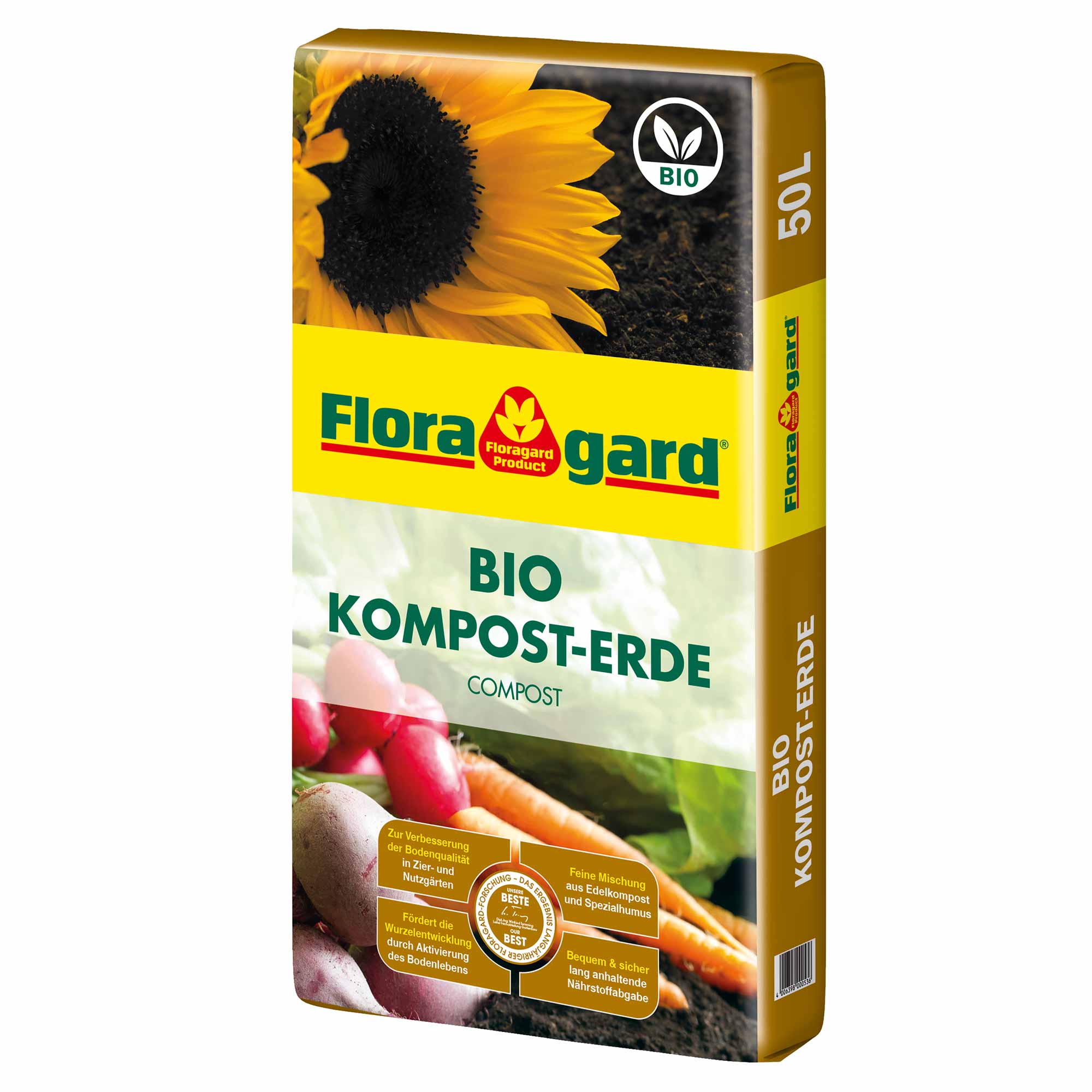 Floragard BIO Komposterde, 50 L - Bild 1